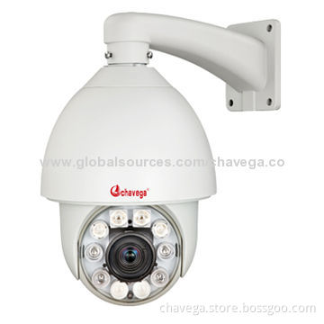 1,000TVL High-resolution 27x IR 150m Auto-tracking Sony CMOS Security Camera, IP66 Waterproof